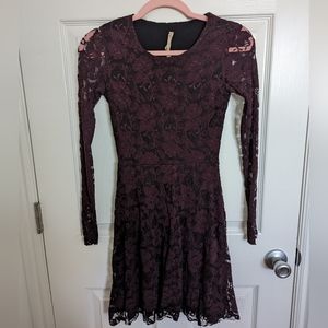 Bailey 44 Purple Lace Dress